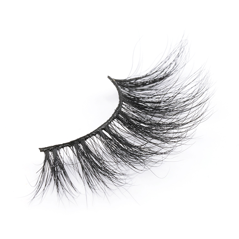 Wholesale Pirce for 3D Real Mink Fur 25mm Strip Lashes with Private Label in 2020 YY125